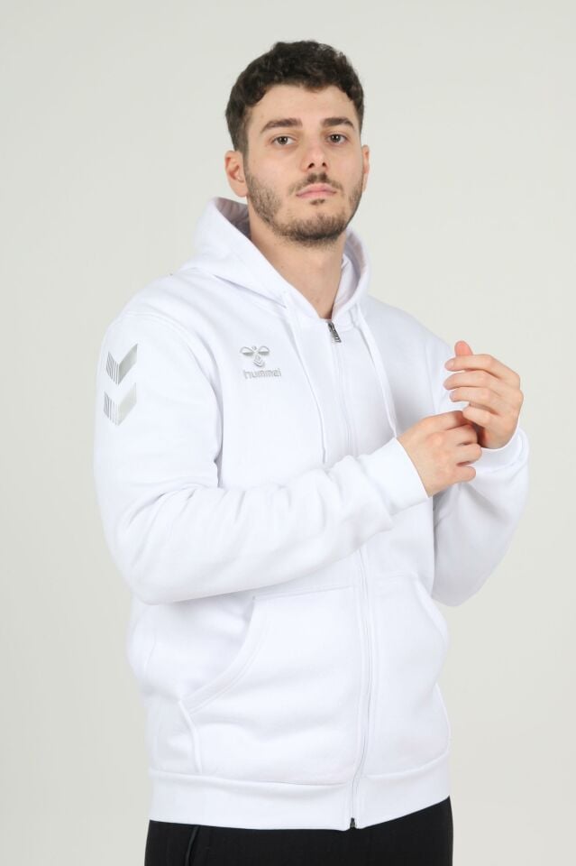 Armin Pamuklu Sweatshirt Beyaz