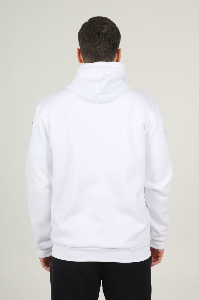 Armin Pamuklu Sweatshirt Beyaz
