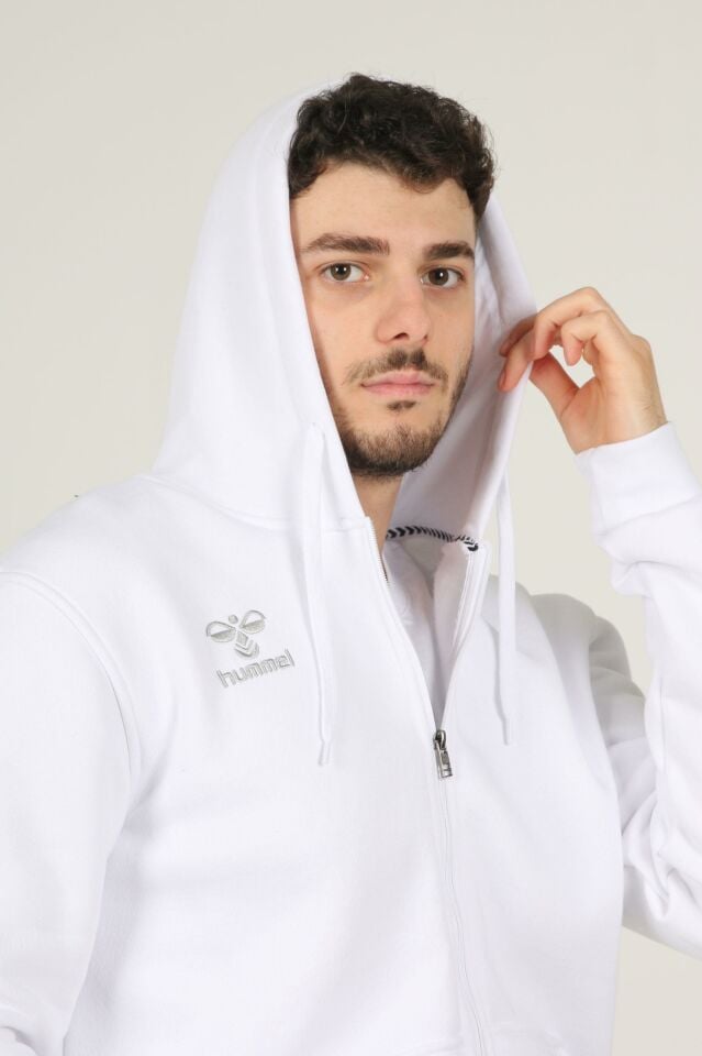 Armin Pamuklu Sweatshirt Beyaz