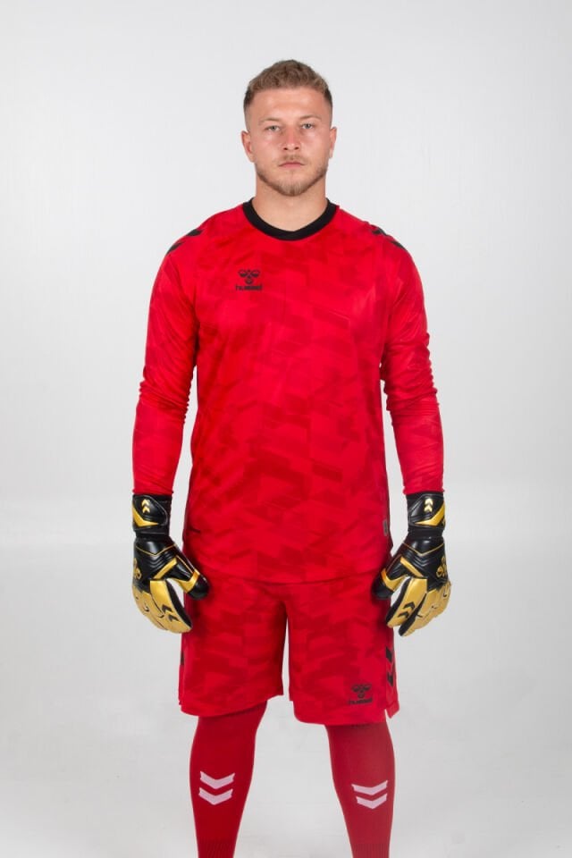 Hummel Line Kaleci Tek Üst Forma Kırmızı