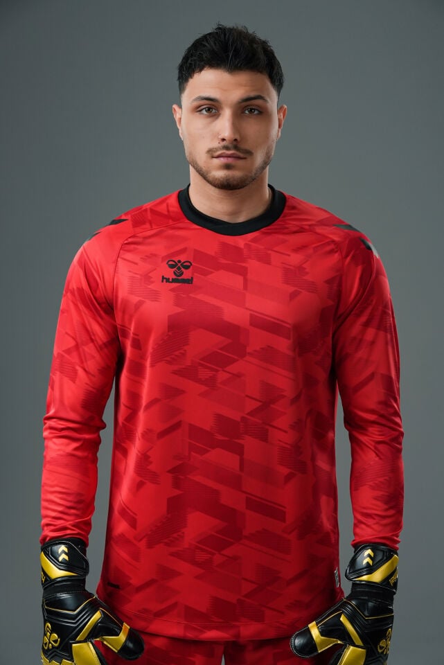 Hummel Line Kaleci Tek Üst Forma Kırmızı