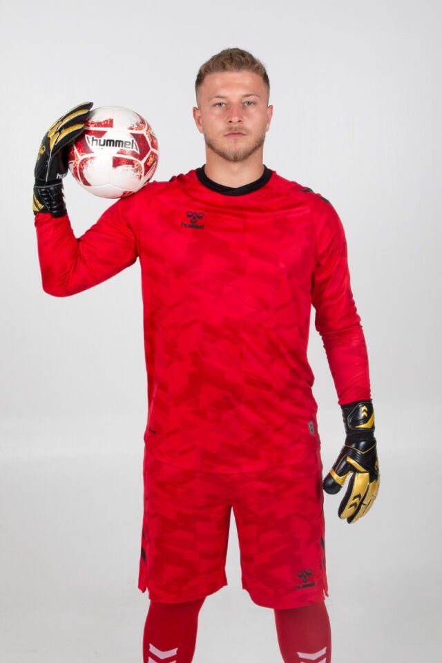 Hummel Line Kaleci Tek Üst Forma Kırmızı