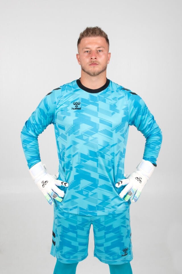 Hummel Line Kaleci Tek Üst Forma Turkuaz