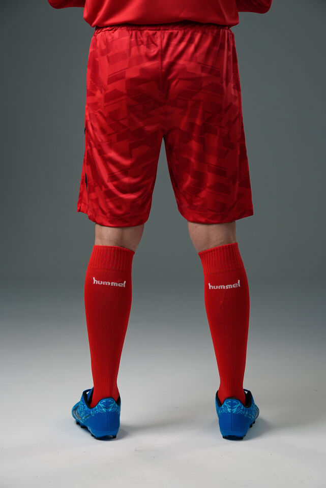 Hummel Line Kaleci Şort Kırmızı