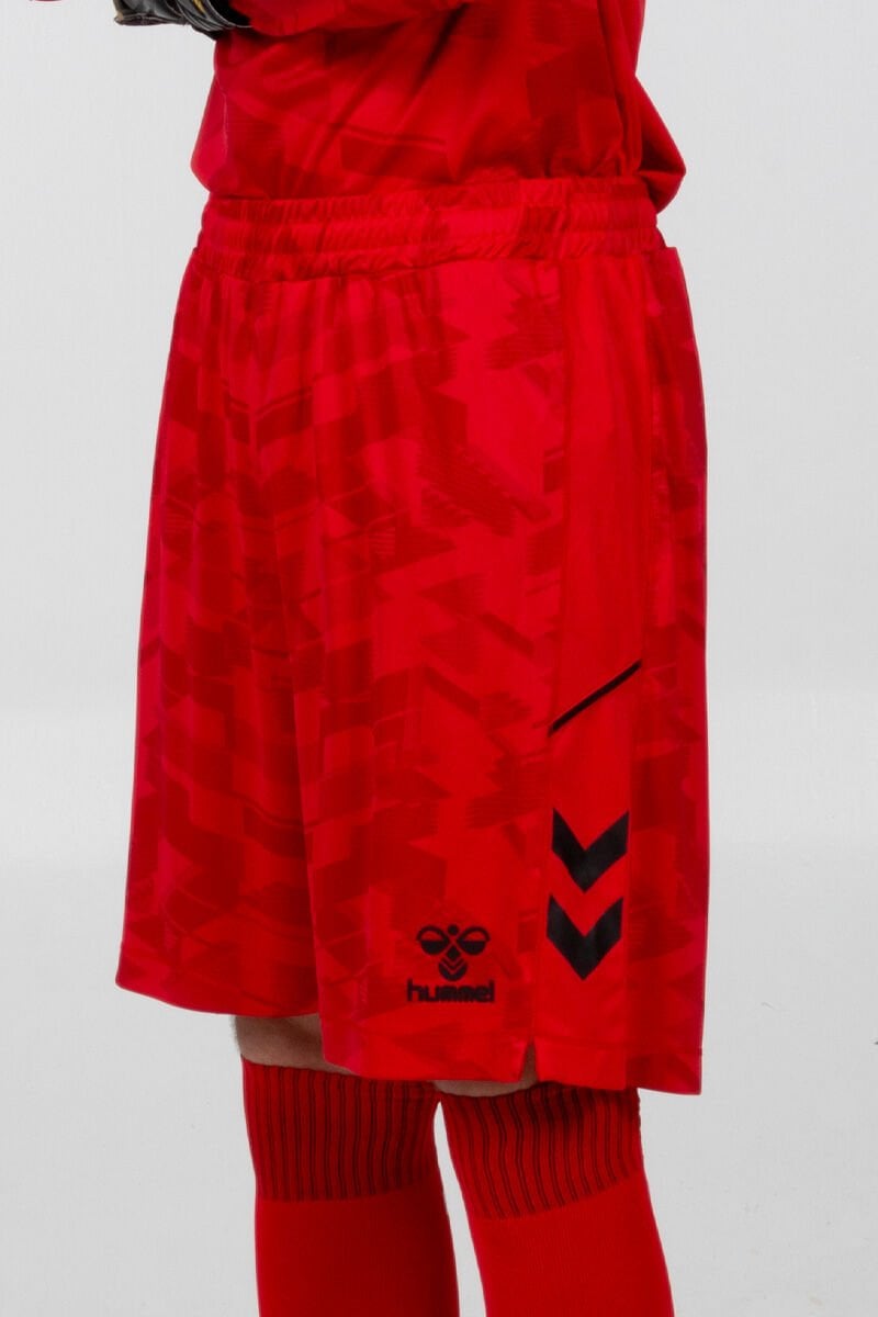 Hummel Line Kaleci Şort Kırmızı