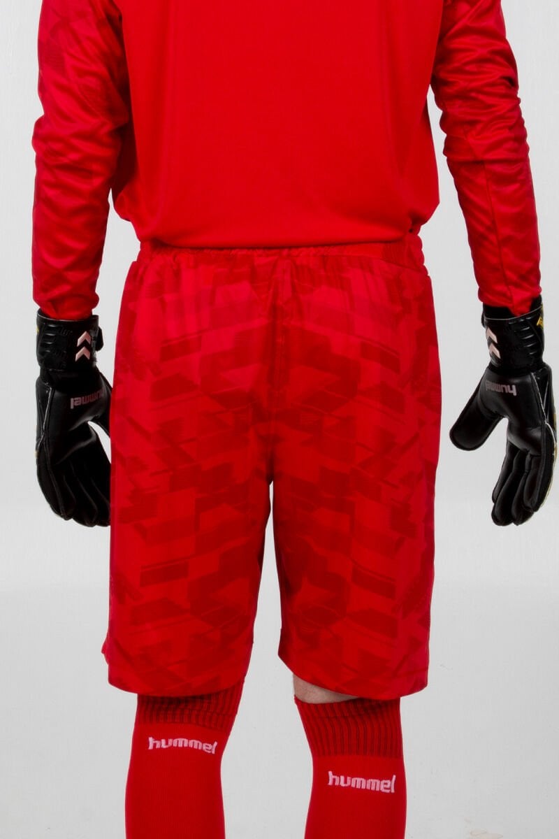 Hummel Line Kaleci Şort Kırmızı
