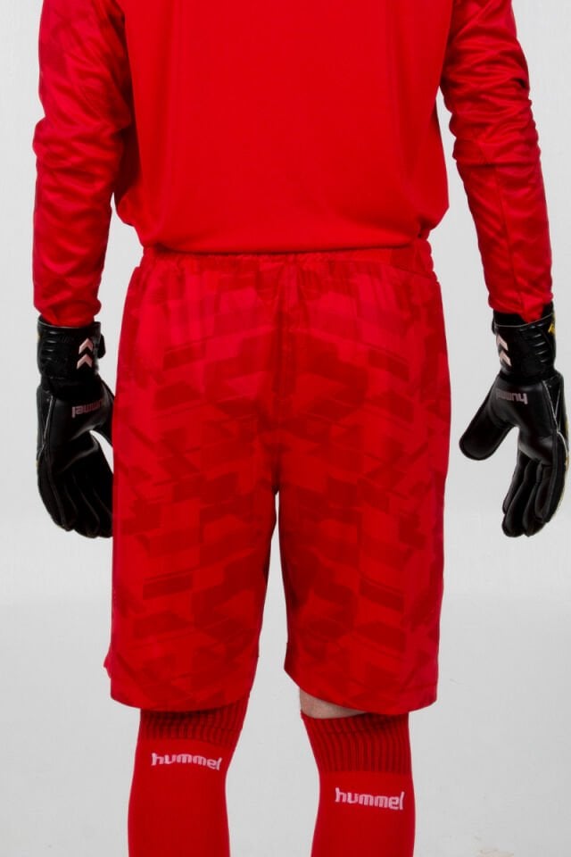 Hummel Line Kaleci Şort Kırmızı