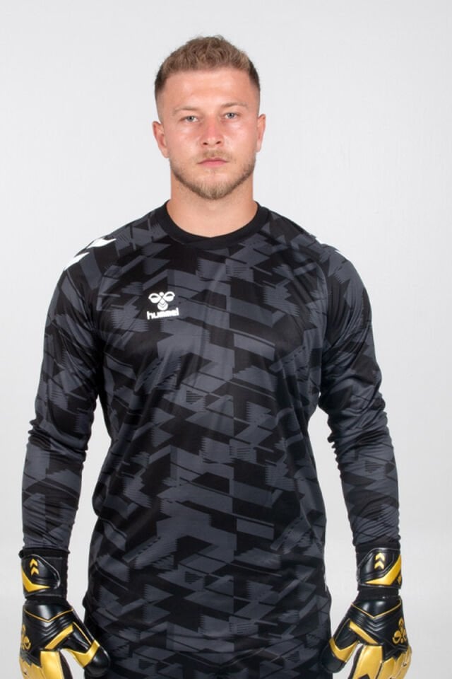 Hummel Line Kaleci Tek Üst Forma Siyah