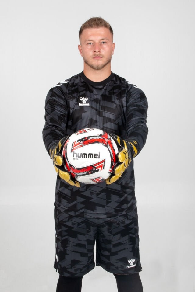 Hummel Line Kaleci Tek Üst Forma Siyah