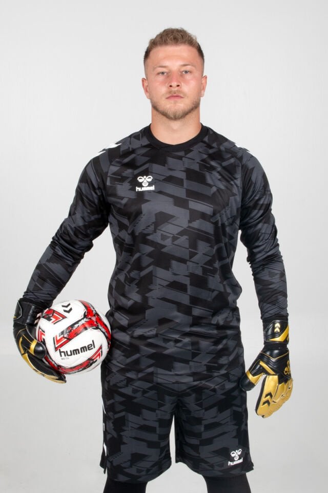 Hummel Line Kaleci Tek Üst Forma Siyah