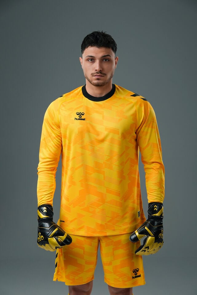 Hummel Line Kaleci Tek Üst Forma Sarı
