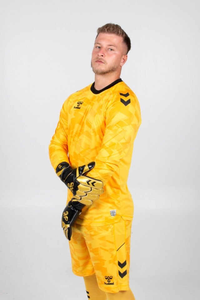 Hummel Line Kaleci Tek Üst Forma Sarı