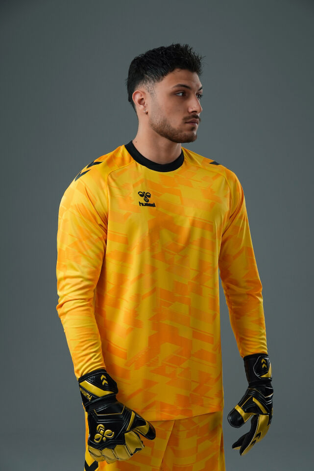 Hummel Line Kaleci Tek Üst Forma Sarı