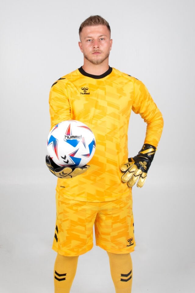 Hummel Line Kaleci Tek Üst Forma Sarı