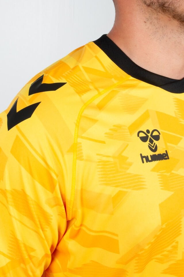 Hummel Line Kaleci Tek Üst Forma Sarı