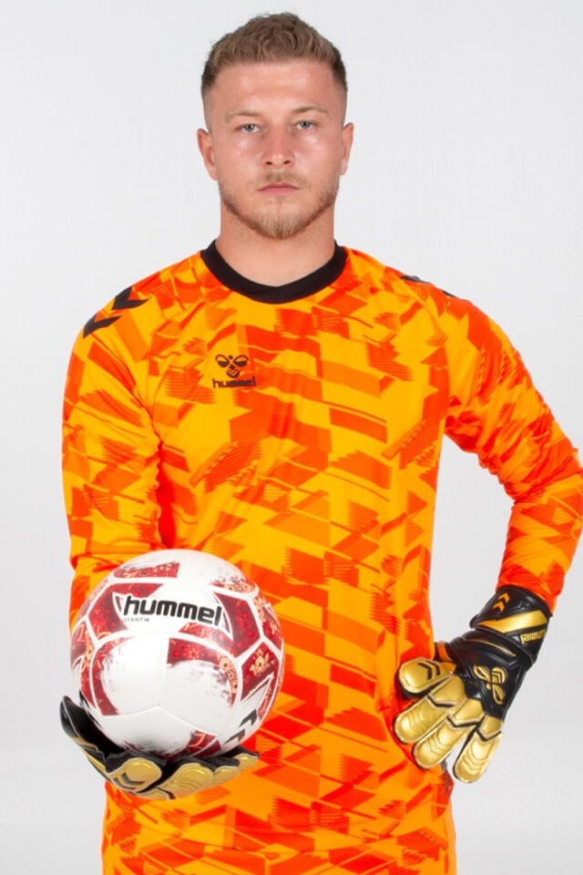 Hummel Line Kaleci Tek Üst Forma Neon Turuncu