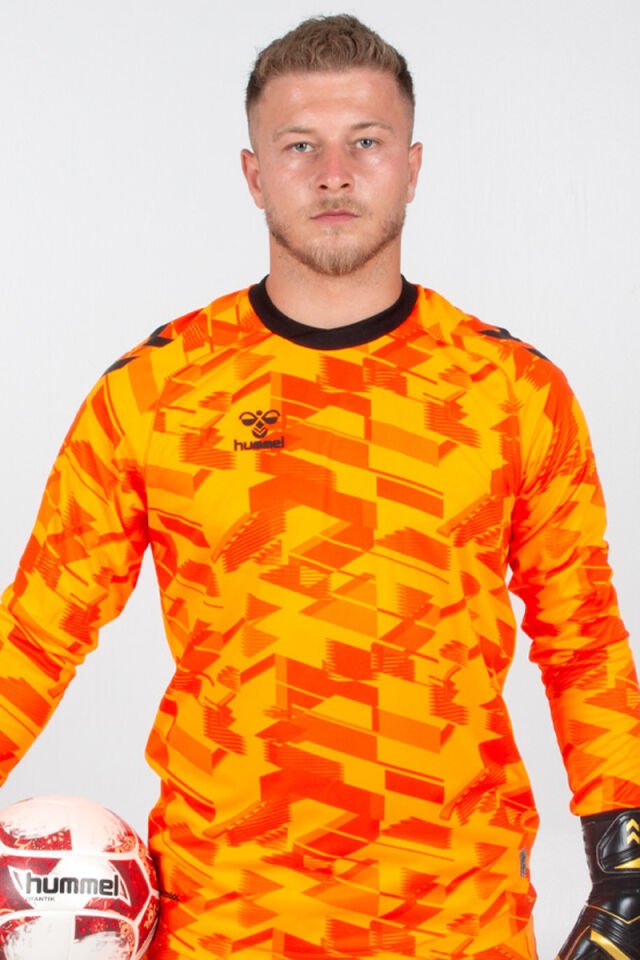 Hummel Line Kaleci Tek Üst Forma Neon Turuncu