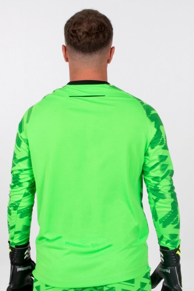 Hummel Line Kaleci Tek Üst Forma Neon Yeşil