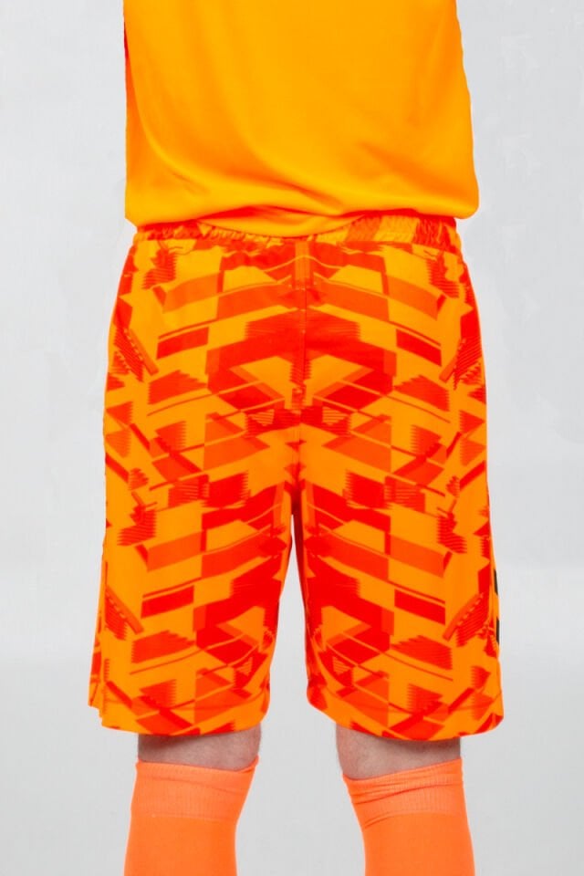 Hummel Line Kaleci Şort Neon Turuncu