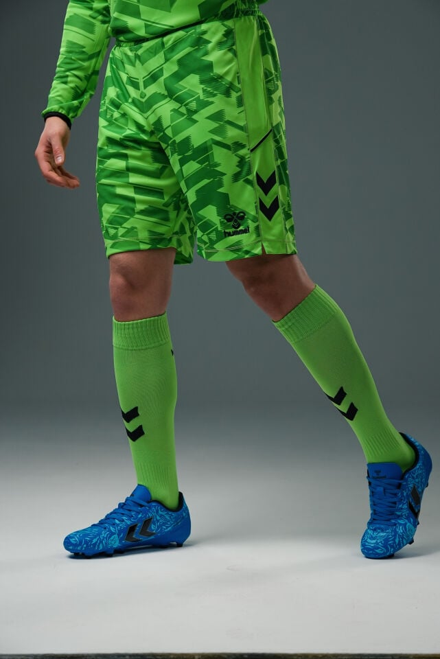 Hummel Line Kaleci Şort Neon Yeşil