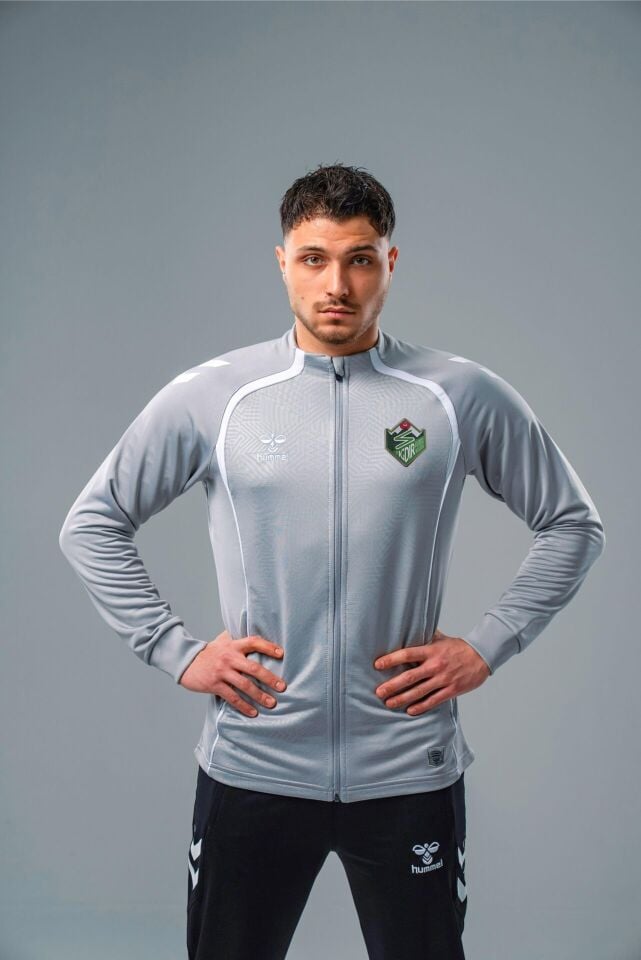 Hummel Iğdır FK Target Kamp Eşofman Üstü Gri (Sponsorlu)