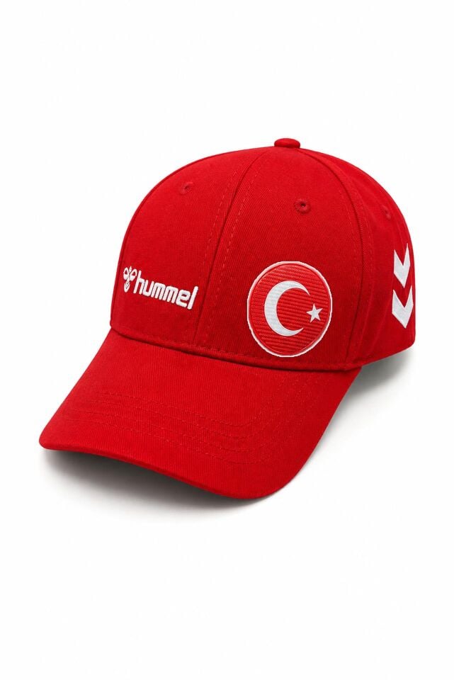 Hummel Joy Milli Takım Şapka Kırmızı