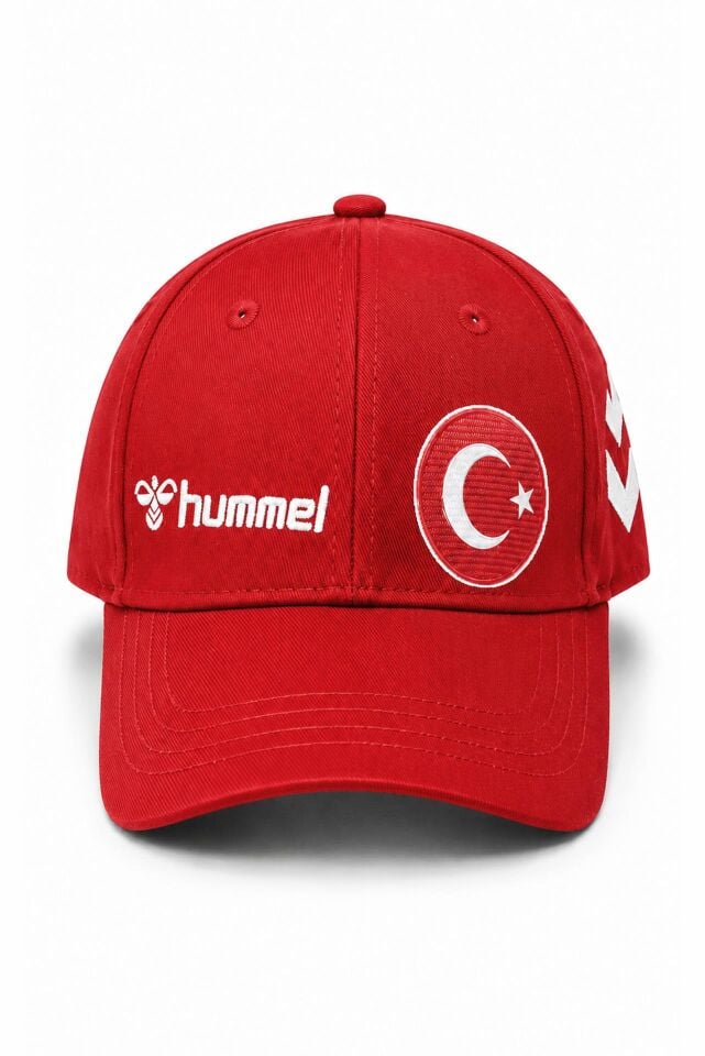 Hummel Joy Milli Takım Şapka Kırmızı