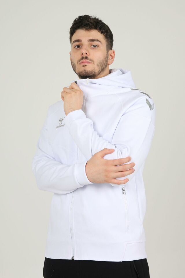 Armin Pro Pamuklu Sweatshirt Beyaz