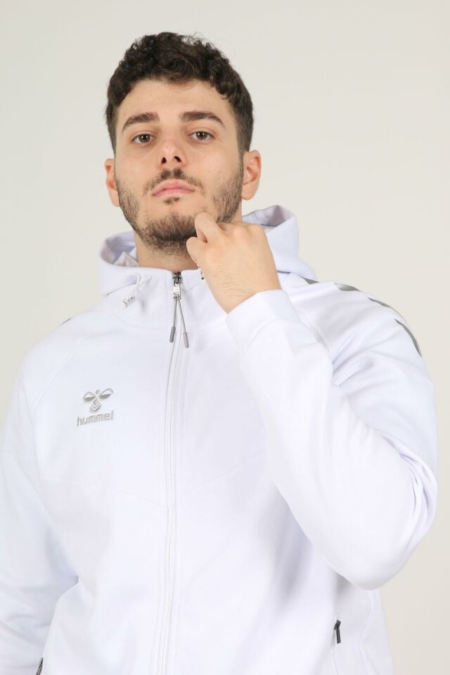 Armin Pro Pamuklu Sweatshirt Beyaz