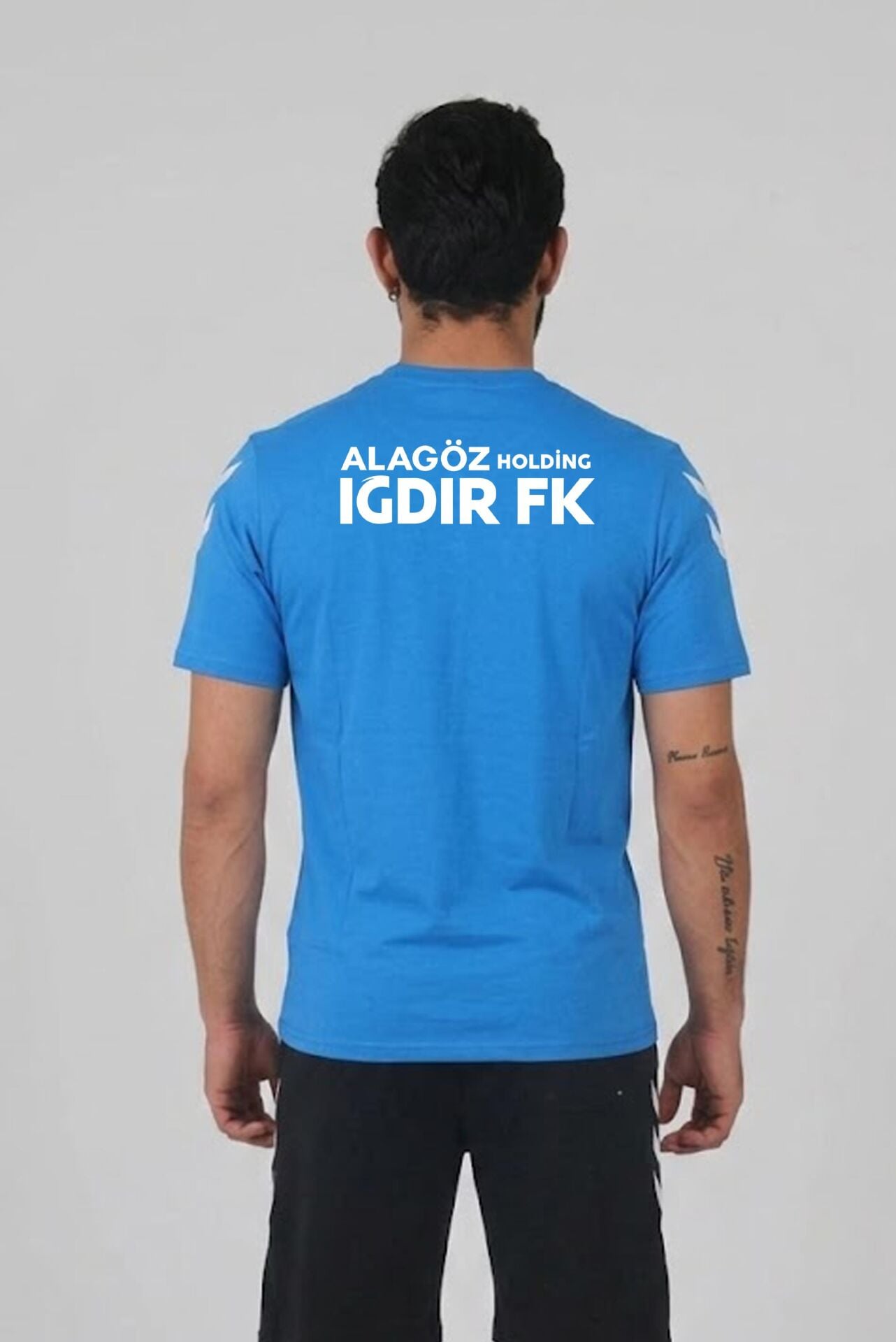 Hummel Iğdır FK Armin Antrenman Tişört Saks (Sponsorlu)