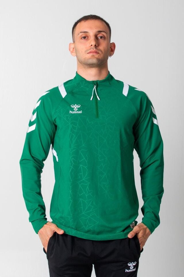 Hummel Dream Antrenman Eşofman Üstü Koyu Yeşil