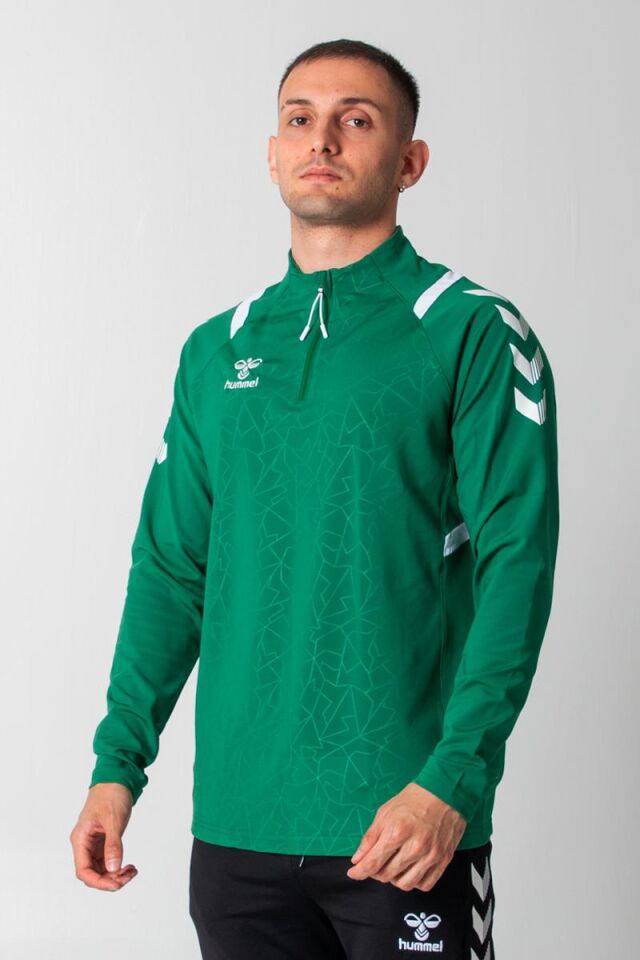 Hummel Dream Antrenman Eşofman Üstü Koyu Yeşil