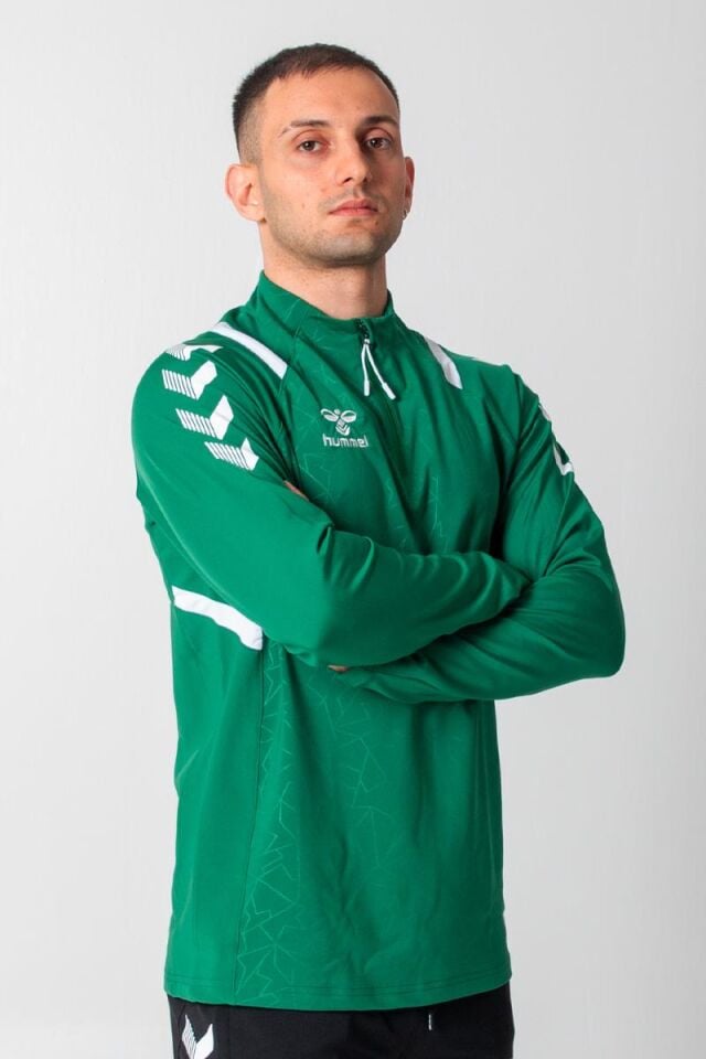 Hummel Dream Antrenman Eşofman Üstü Koyu Yeşil