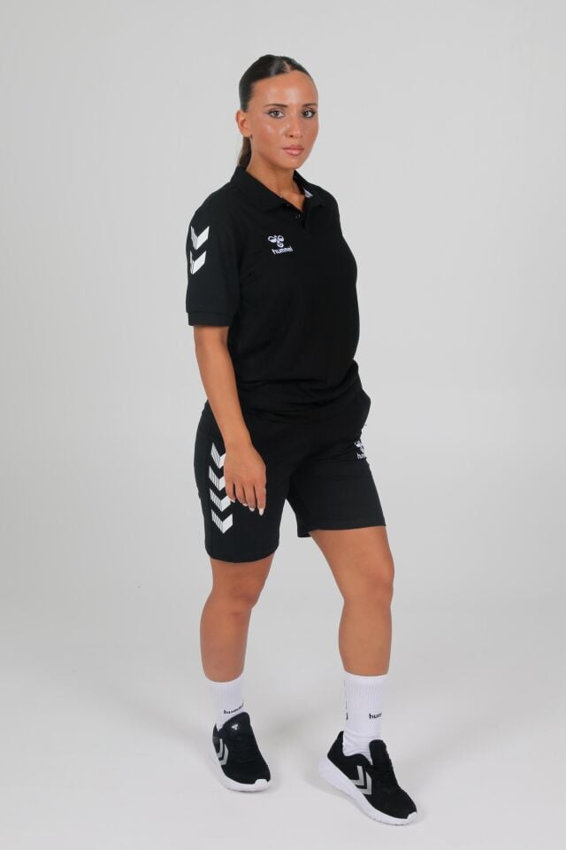 Hummel Armin Pamuklu Polo Yaka Tişört Siyah