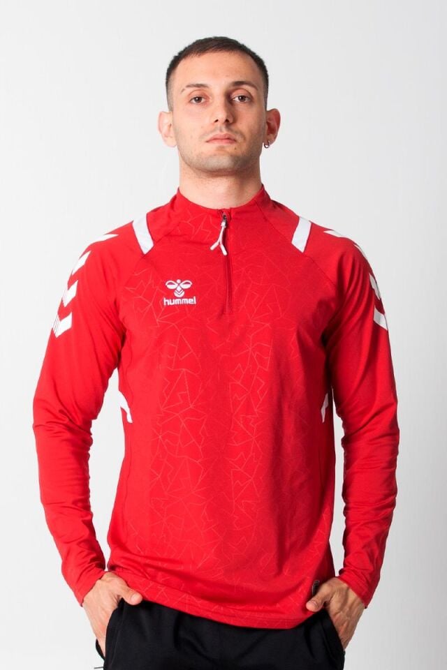 Hummel Dream Antrenman Eşofman Üstü Koyu Kırmızı