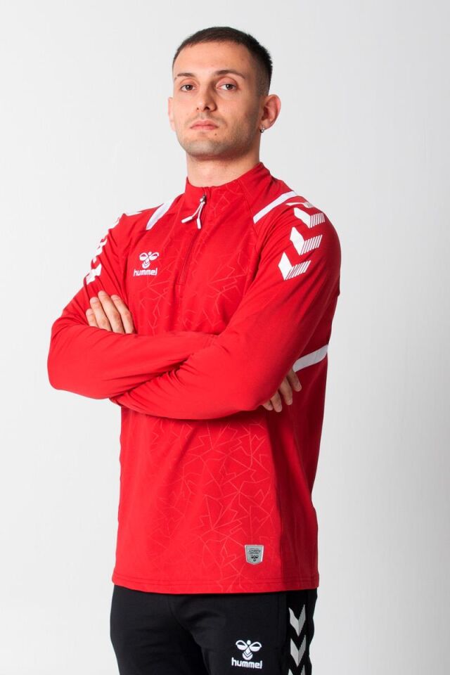 Hummel Dream Antrenman Eşofman Üstü Koyu Kırmızı