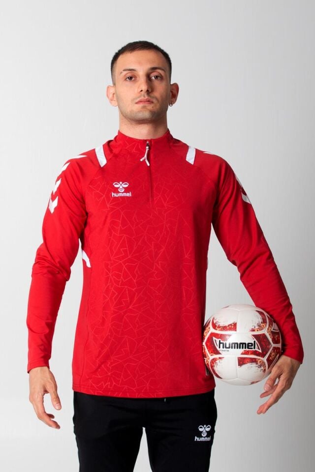 Hummel Dream Antrenman Eşofman Üstü Koyu Kırmızı