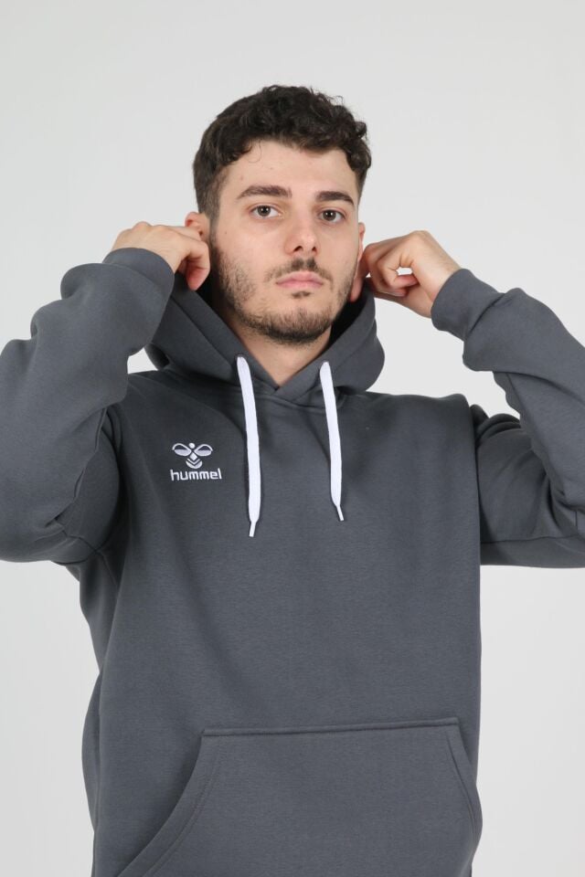 Armin Pamuklu Hoodie Antrasit