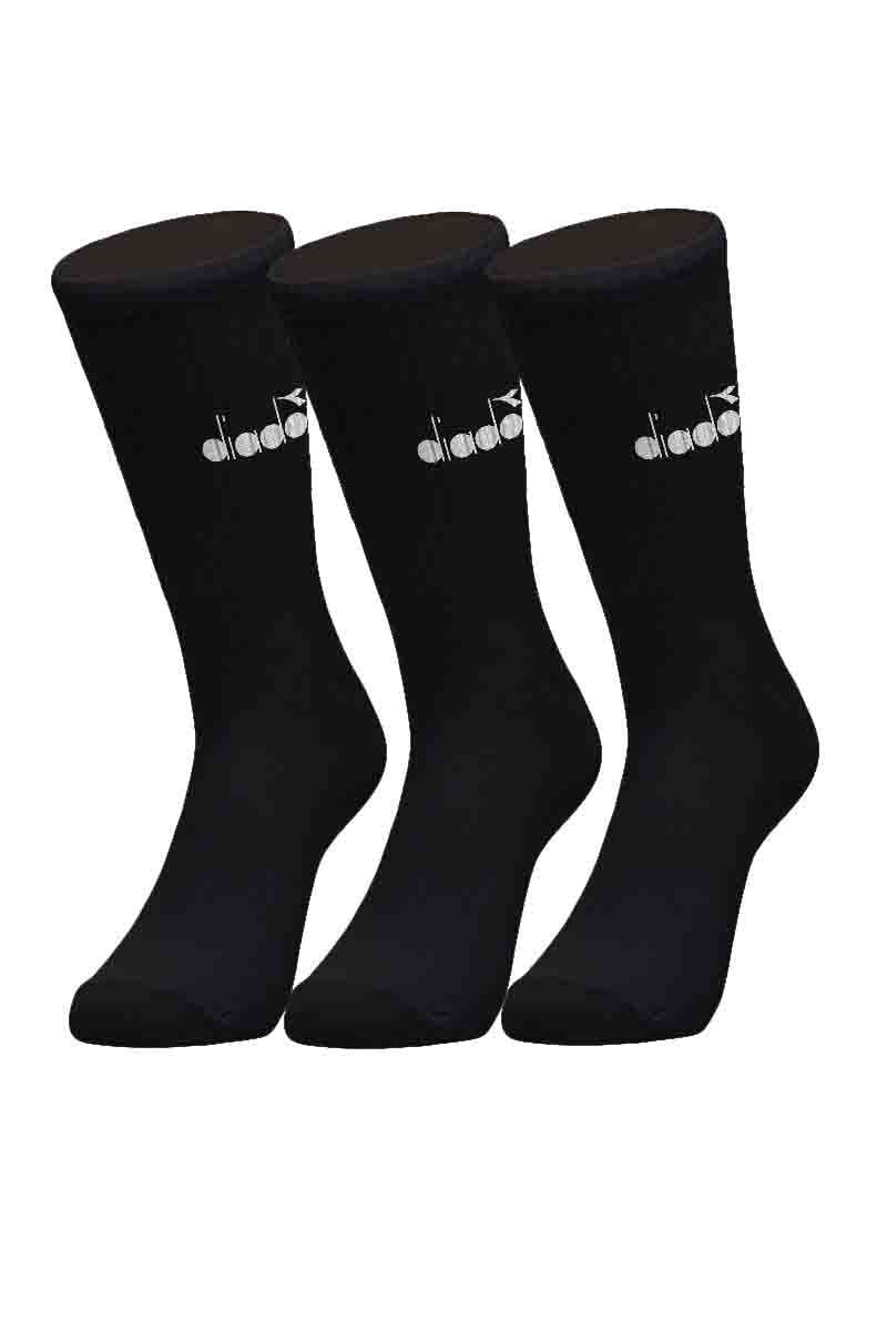 Diadora Jode Antrenman Çorabı Siyah 3 lü Paket