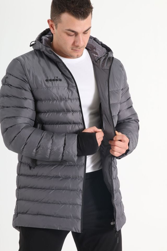 Motto Anorak Uzun Mont Antrasit