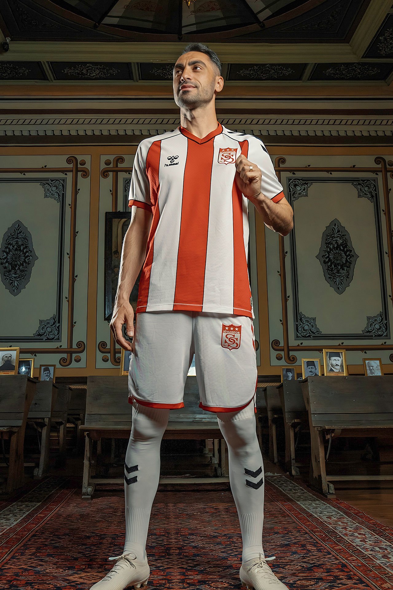 Sivasspor Efsane Çubuklu Forma Yetişkin