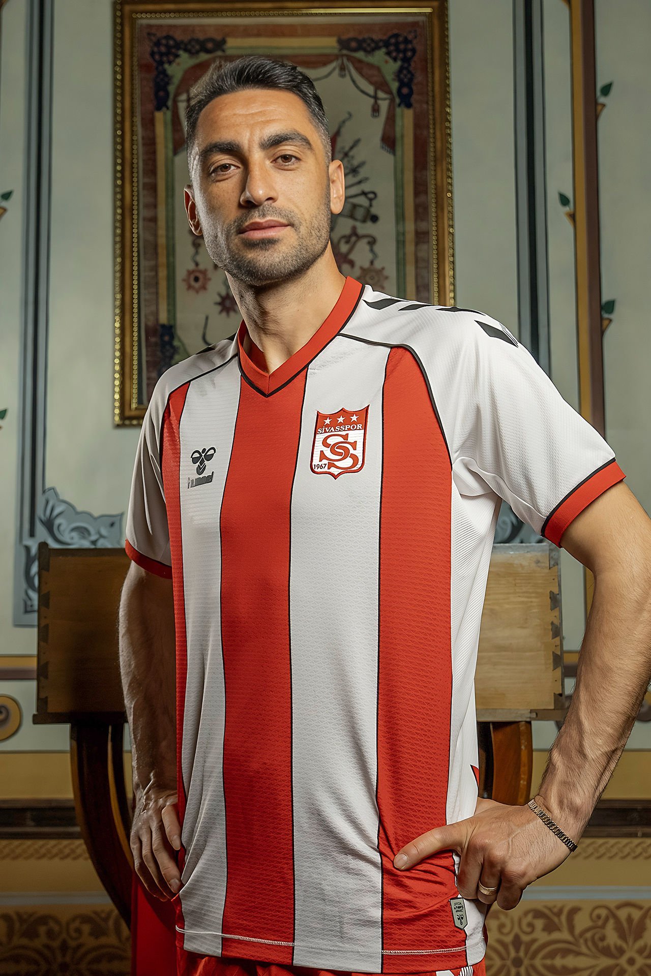 Sivasspor Efsane Çubuklu Forma Yetişkin