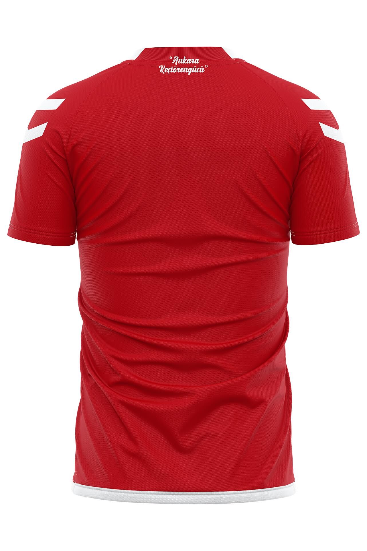 Hummel Ankara Keçiörengücü Kırmızı Forma 25/26 Tek Üst