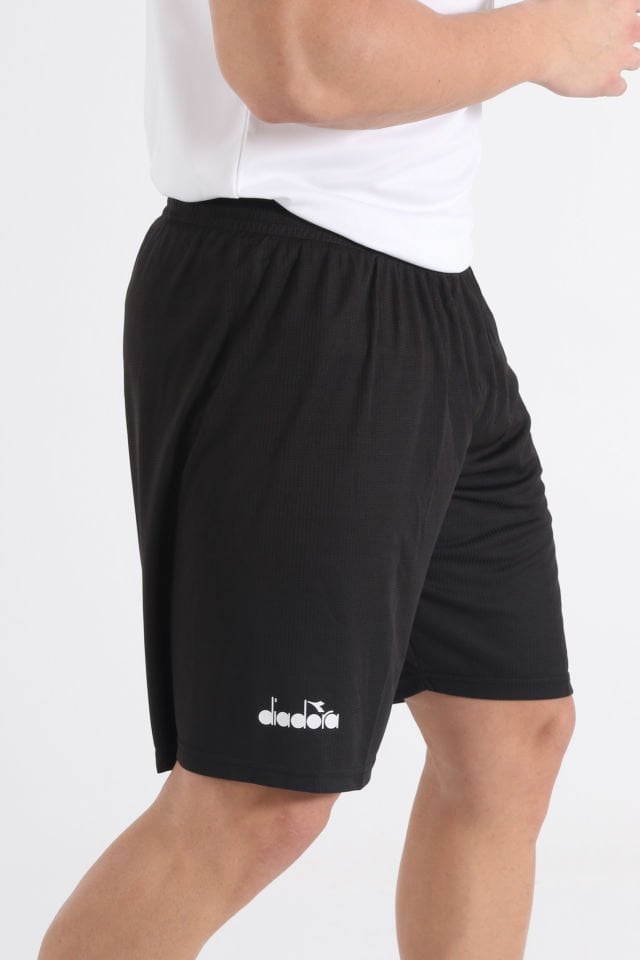 Diadora Kareli Antrenman Şortu Siyah