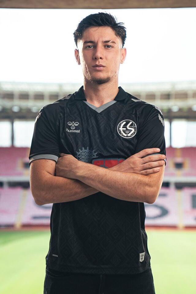 Eskişehirspor Asil Siyah Yetişkin Forma (Sponsorlu)