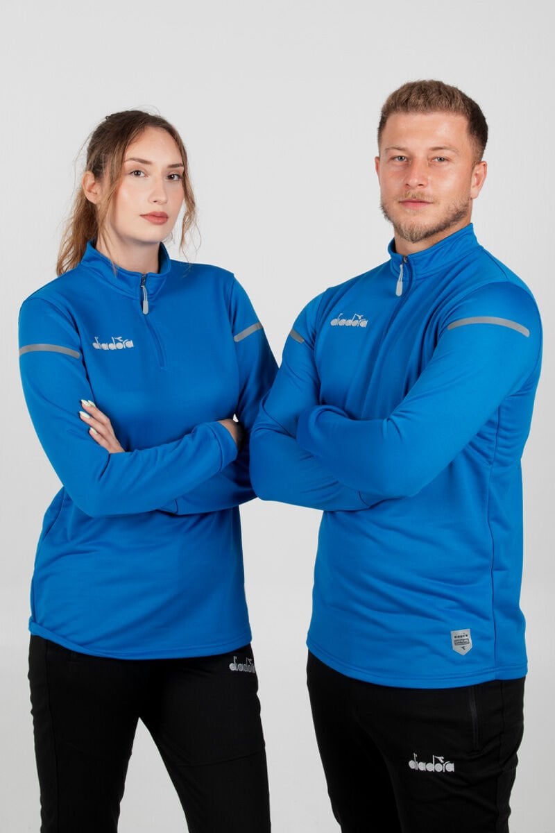Diadora Alto 25 Antrenman Eşofmanı Tek Üst Sax | CRS Spor