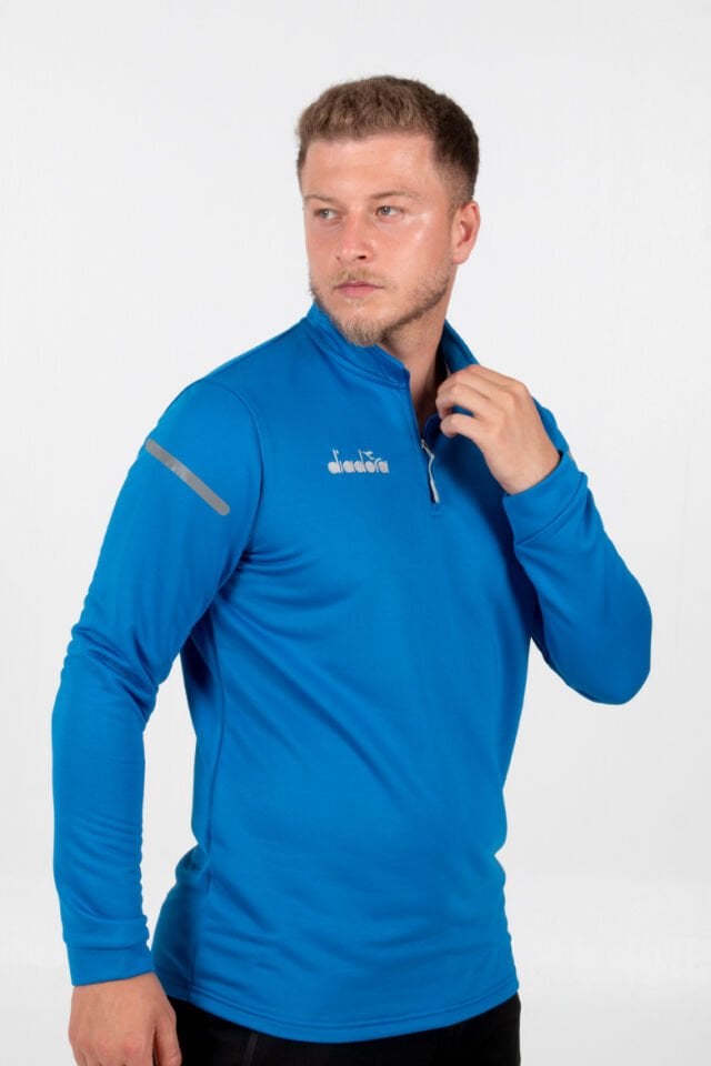 Diadora Alto 25 Antrenman Eşofmanı Tek Üst Sax | CRS Spor