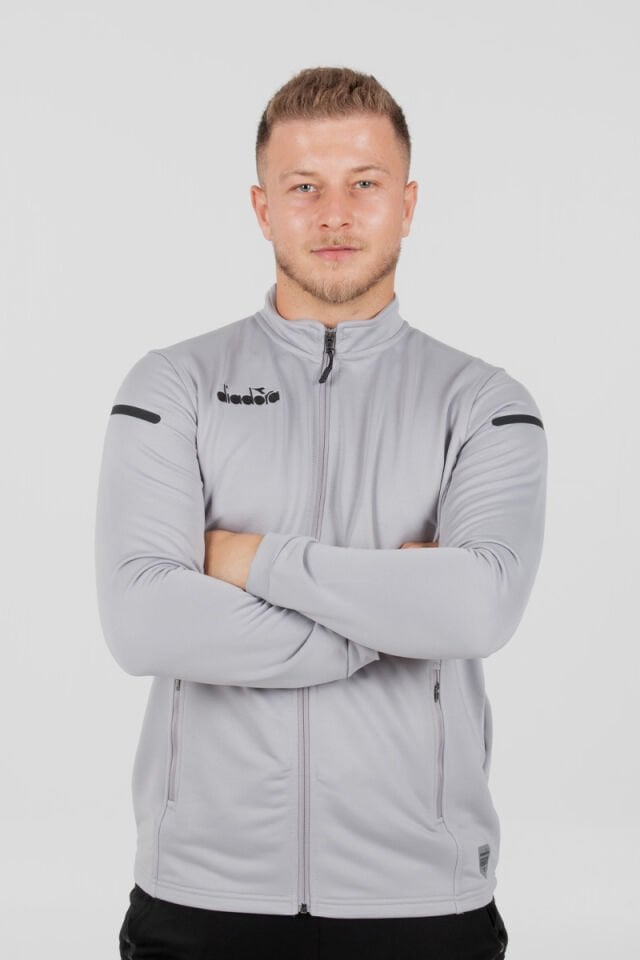 Diadora Alto 25 Kamp Eşofman Tek Üst Gri | CRS Spor