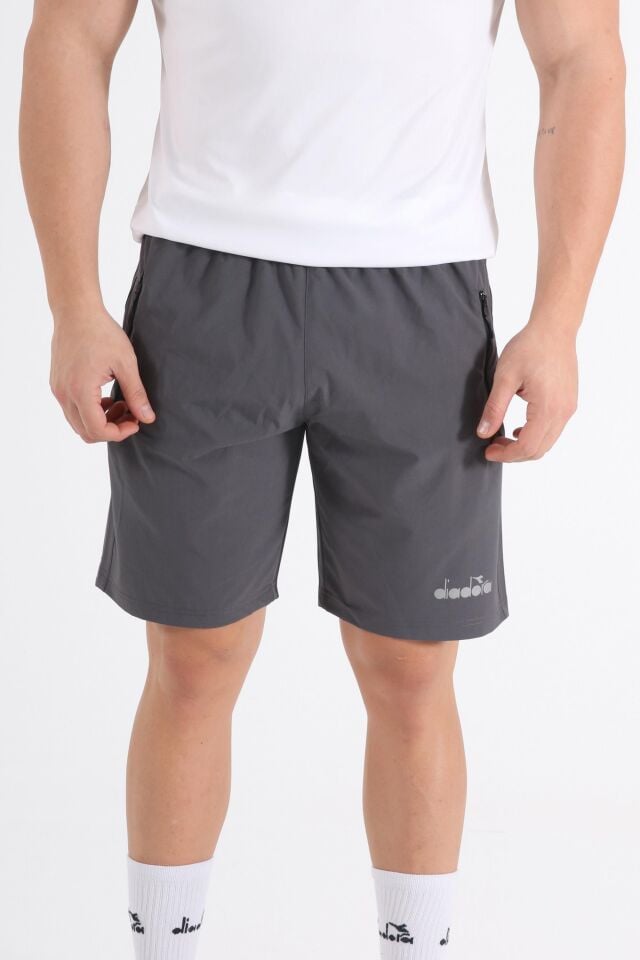 Diadora Elite Kamp Şortu Antrasit