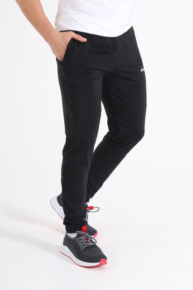 Diadora Elite Kamp Cepli Eşofman Altı Siyah